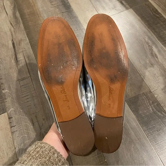 SAM EDELMAN “Linnie Bit Mule” in Metallic/Gold | Size 9 - Picture 7 of 8